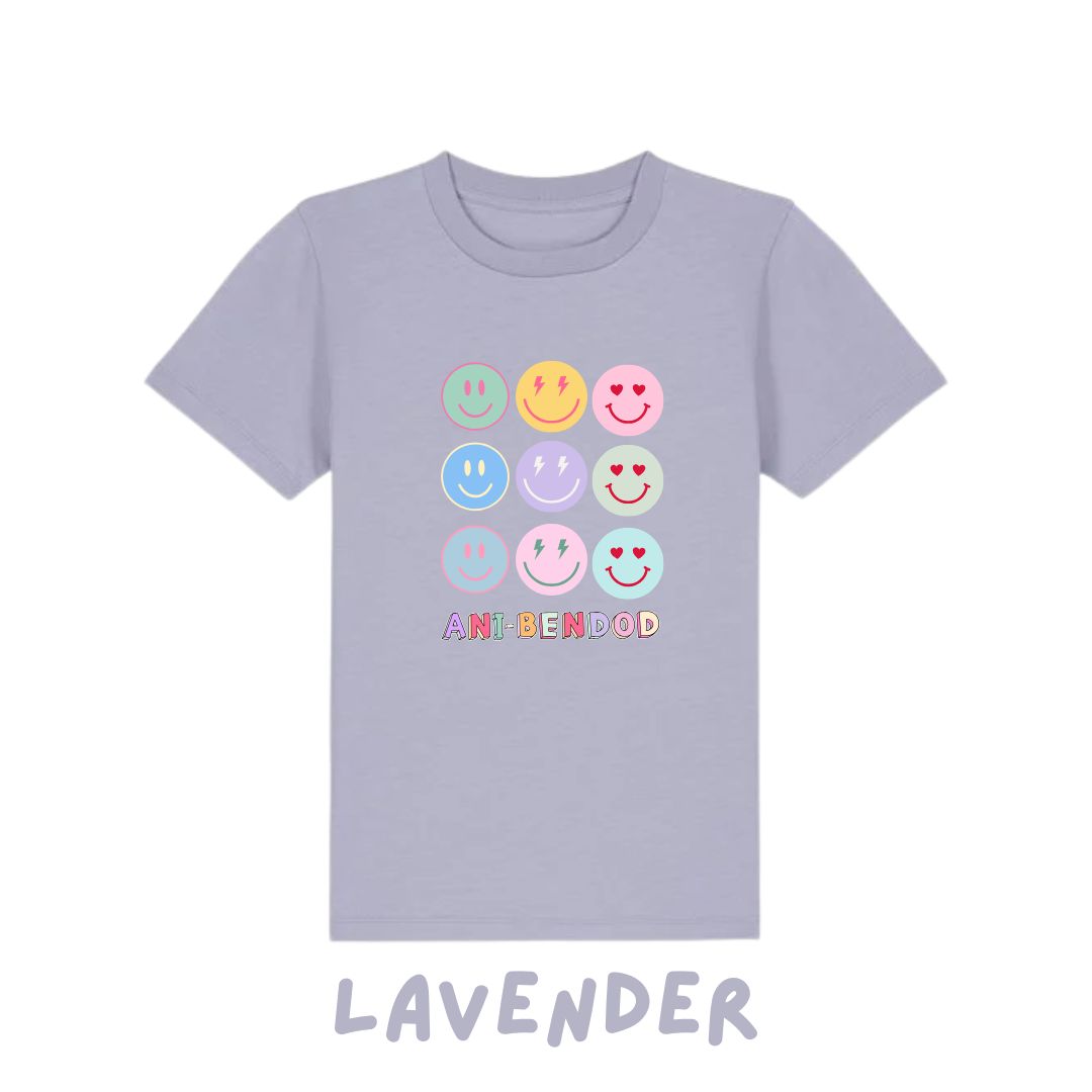 Crysau T wynebau hapus | Smiley faces tshirt