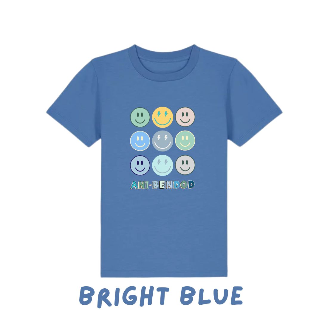 Crysau T wynebau hapus | Smiley faces tshirt