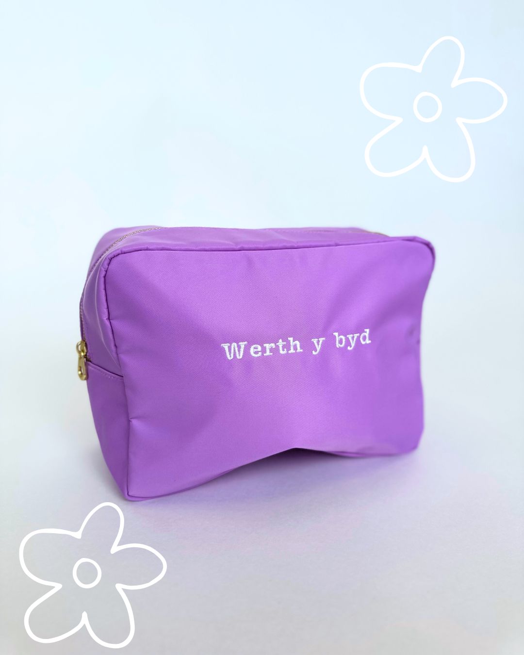 Mini backpack a cwdyn wedi'i personoli | Personalised mini backpack and pouch