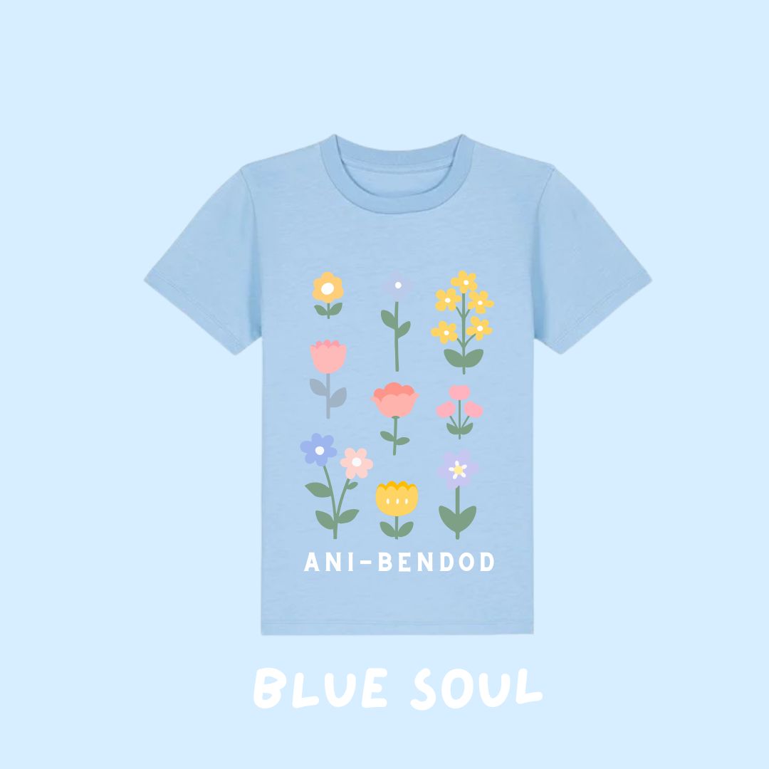 Crys T Blodau'r Ardd Plant | Kids Blodau'r Ardd T-Shirt
