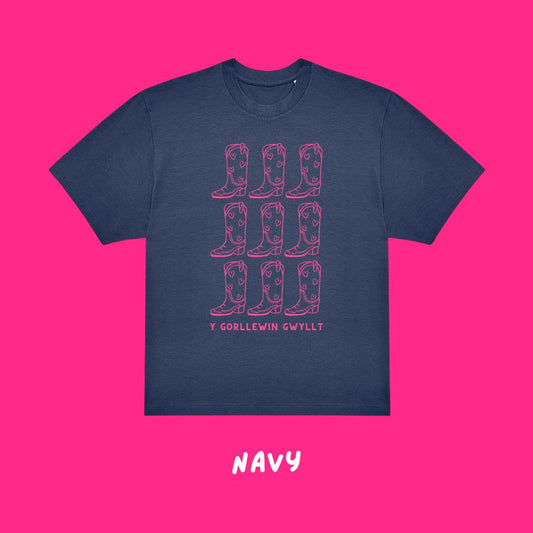 LEFTOVER STOCK- Crys T Y Gorllewin Gwyllt Oversized Tee