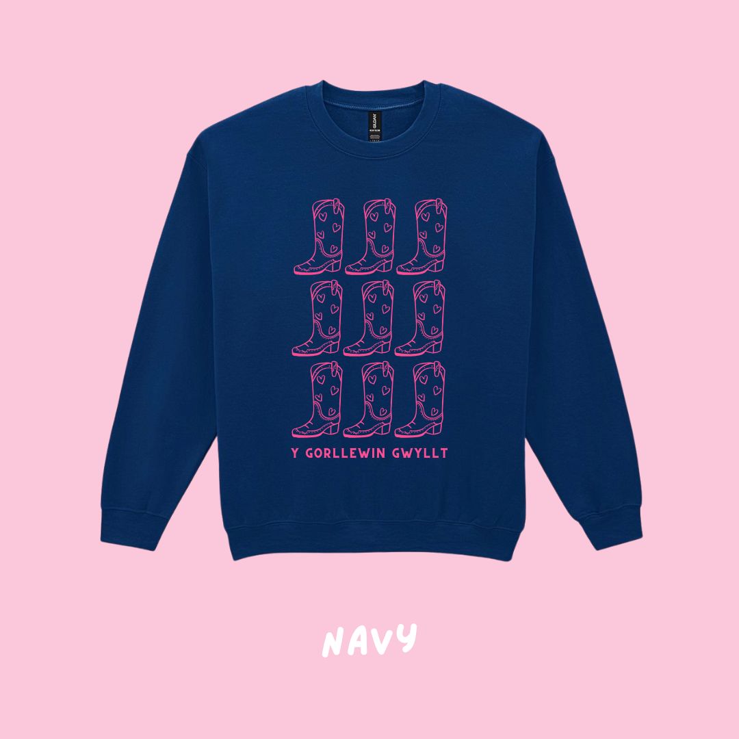 Siwmper y Gorllewin Gwyllt | Y Gorllewin Gwyllt Sweatshirt