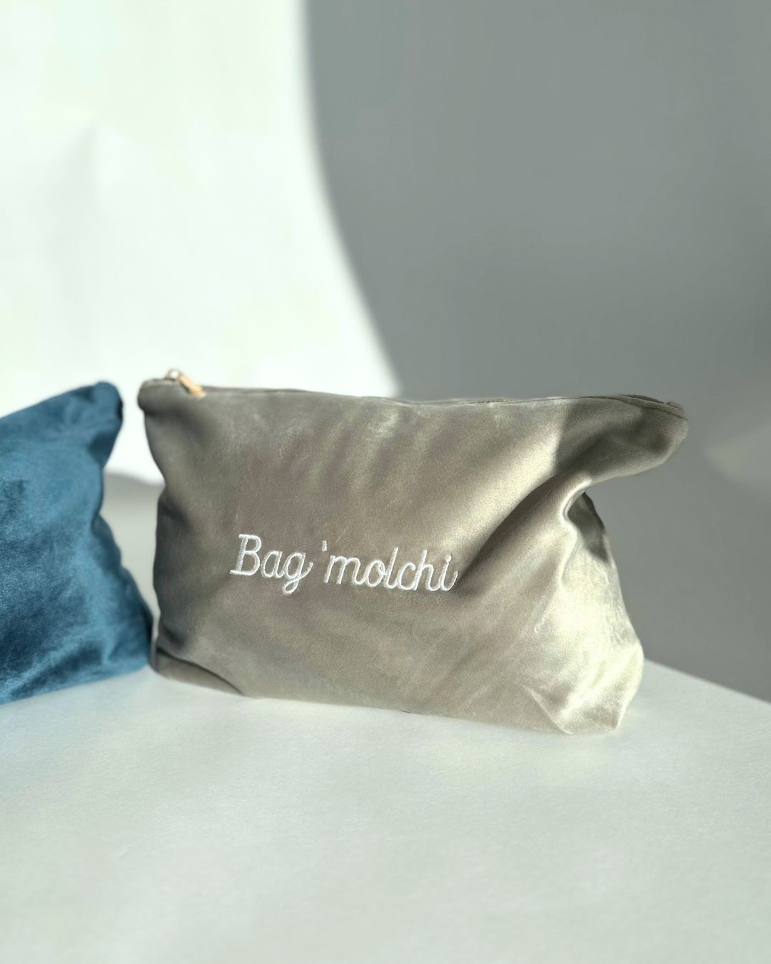 Cwdyn velvet wedi'i personoli | Personalised velvet pouch
