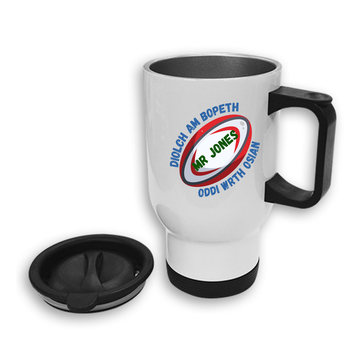 Mygs Teithio Diwedd Tymor Athro/Athrawon - End of Term Travel Mugs Teacher Gift