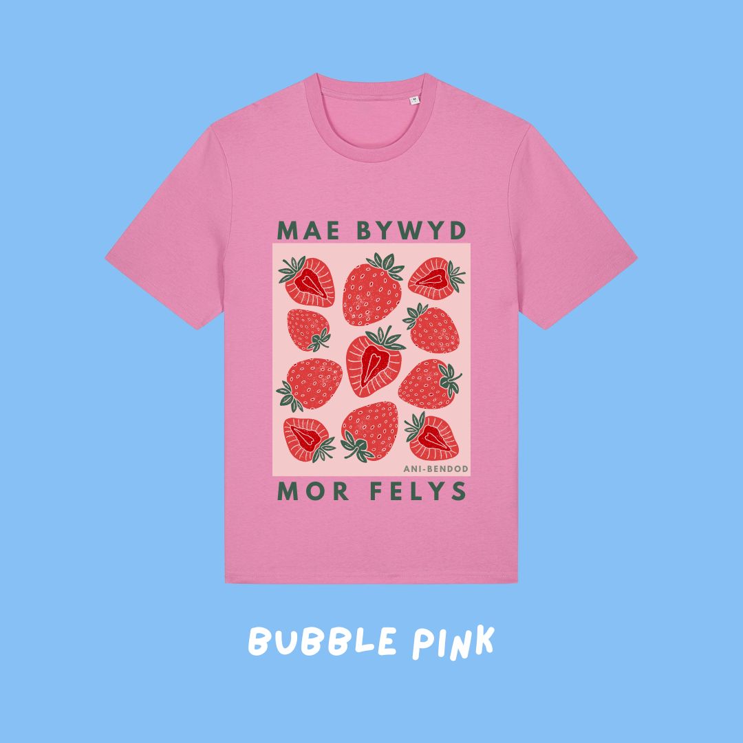 Crys T Mae Bywyd mor Felys Tee