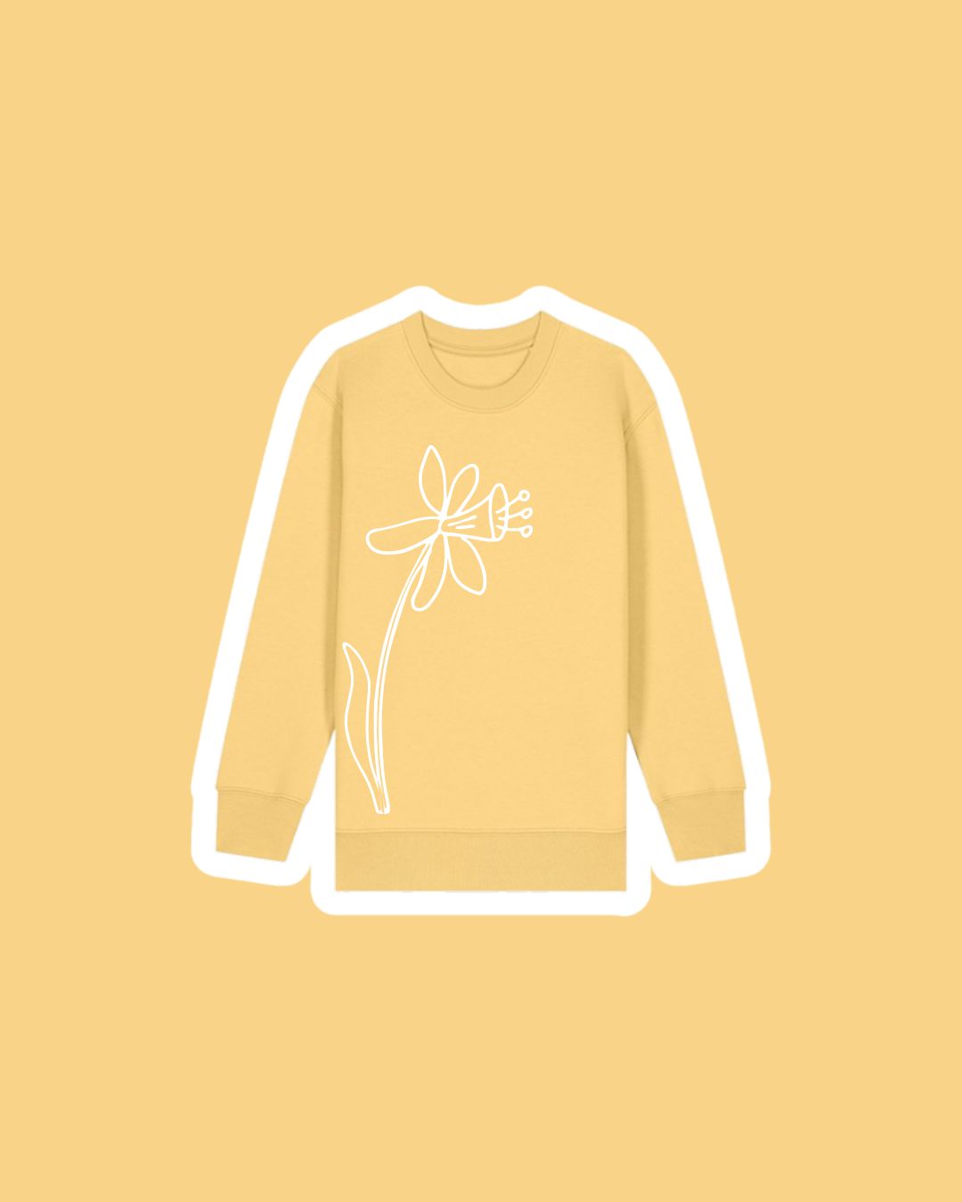 Siwmper Cennin Pedr | Daffodil Sweatshirt