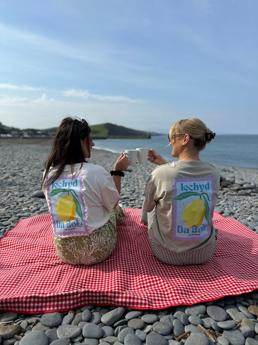 Crys T Lemwn Iechyd Da | Iechyd Da Lemon Oversized T-shirt