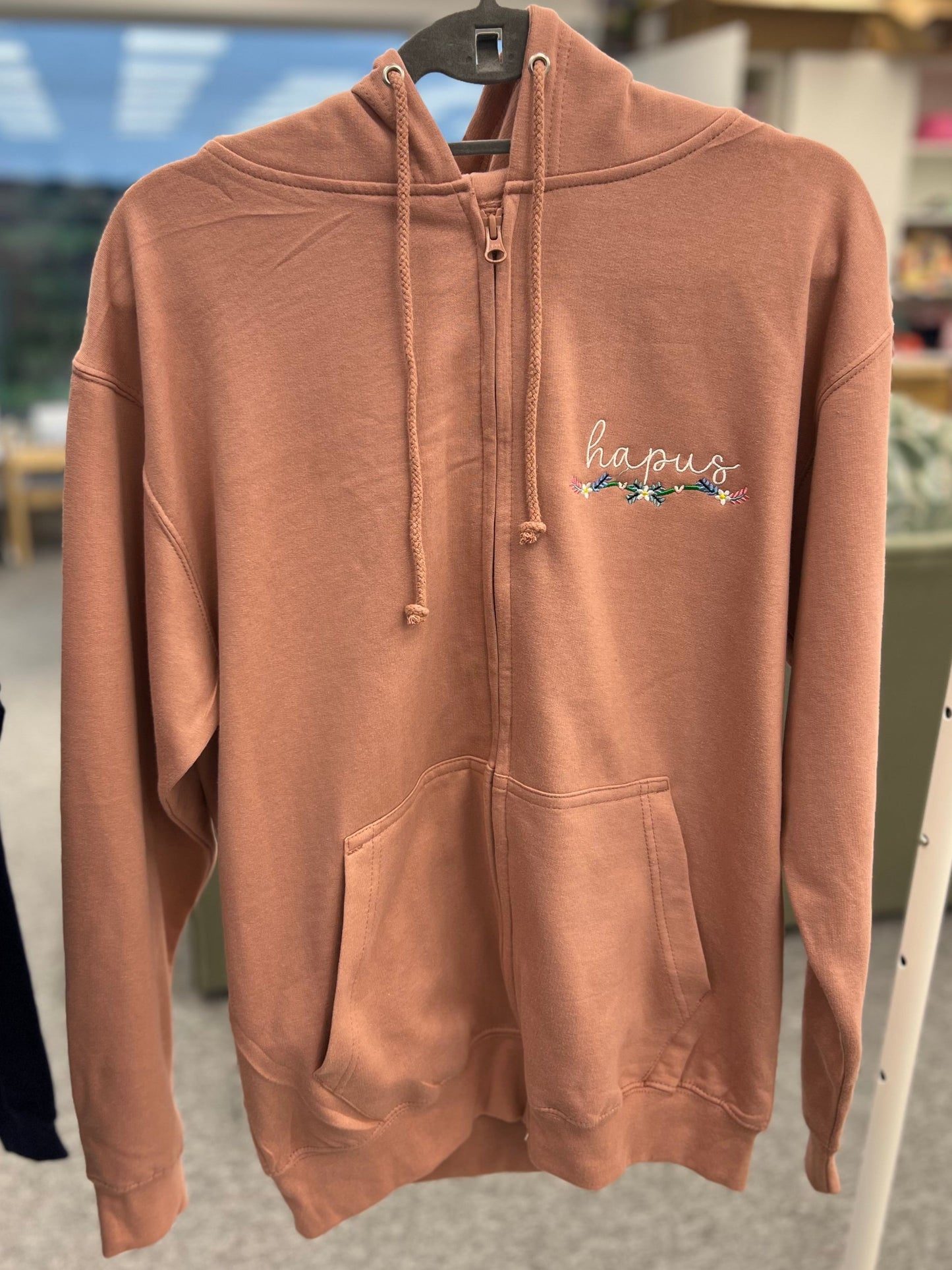 Full-zip Hoody Hapus Wreath