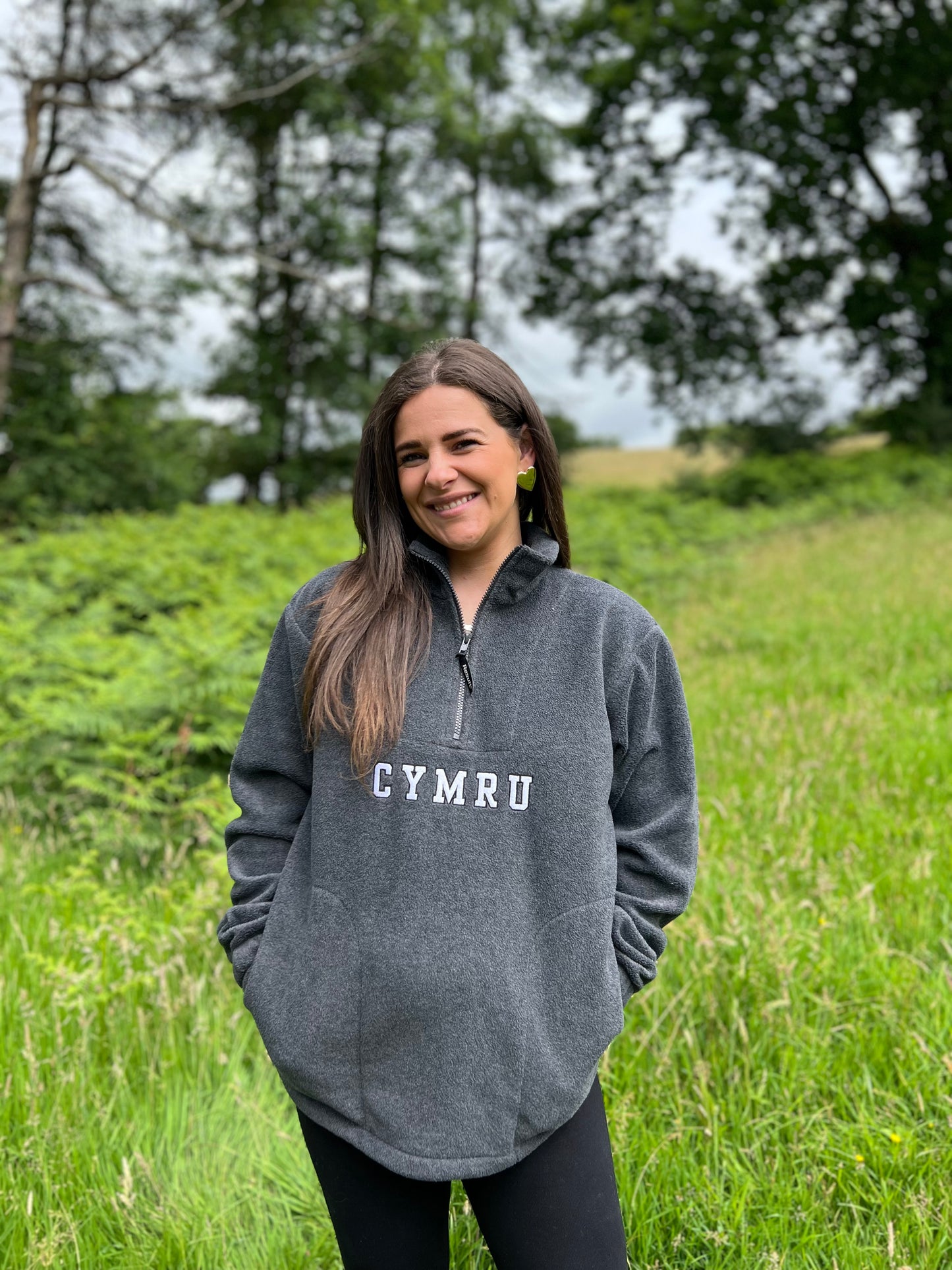 1/4 Zip Fleece Cymru