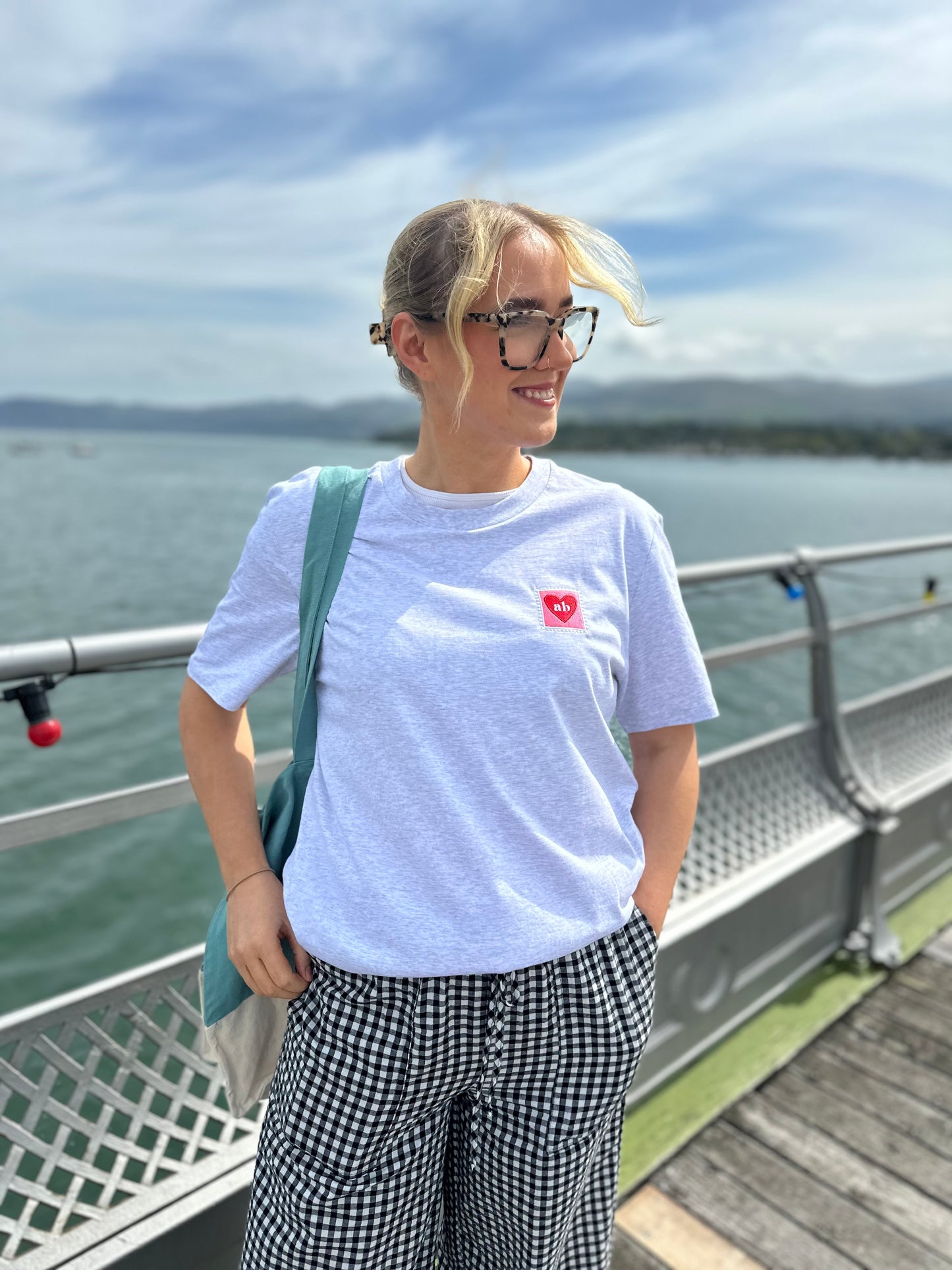 Crys T Stamp 'ab' | 'ab' Stamp Tee