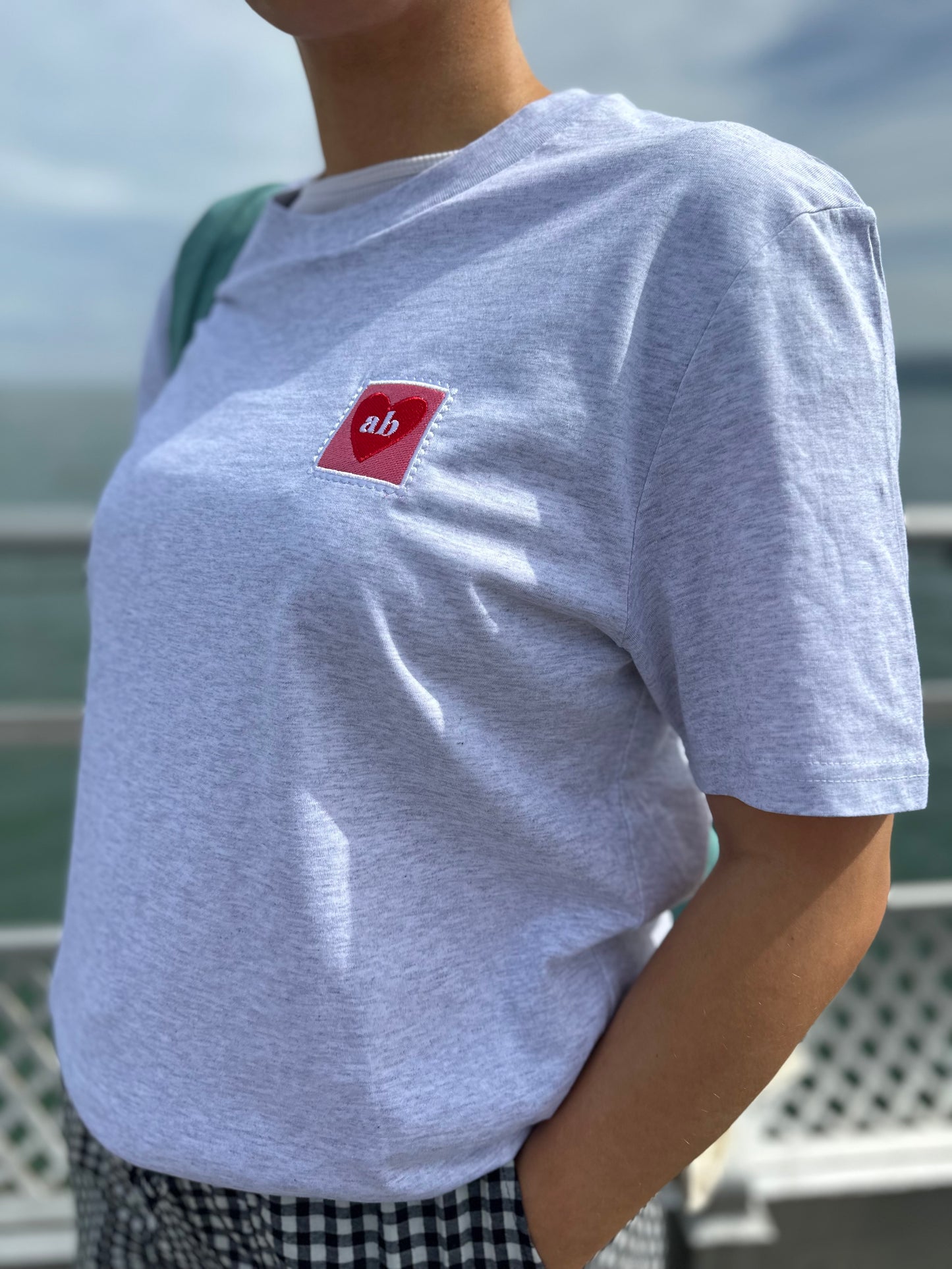 Crys T Stamp 'ab' | 'ab' Stamp Tee