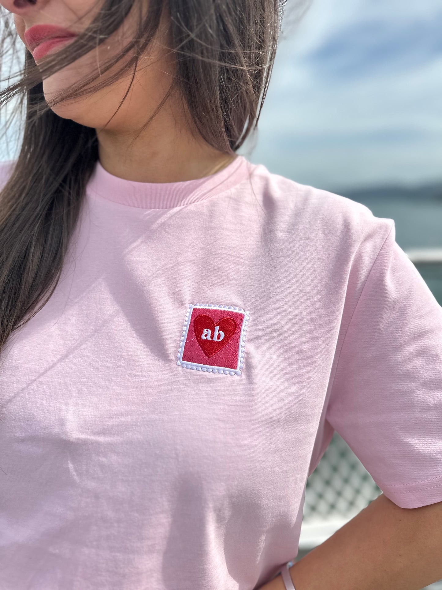 Crys T Stamp 'ab' | 'ab' Stamp Tee