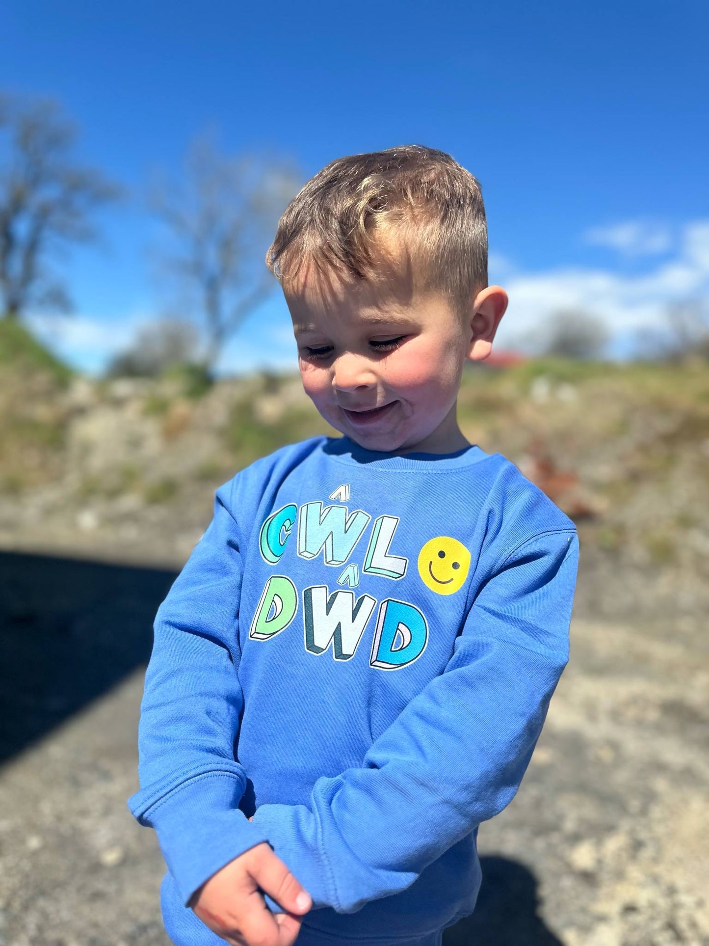 Siwmper Plant Cŵl Dŵd Kids Sweatshirt