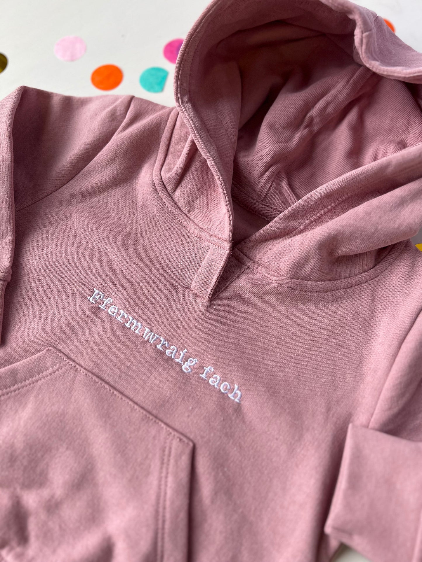 Embroided/personalised HOODY- toddlers- ani-bendod
