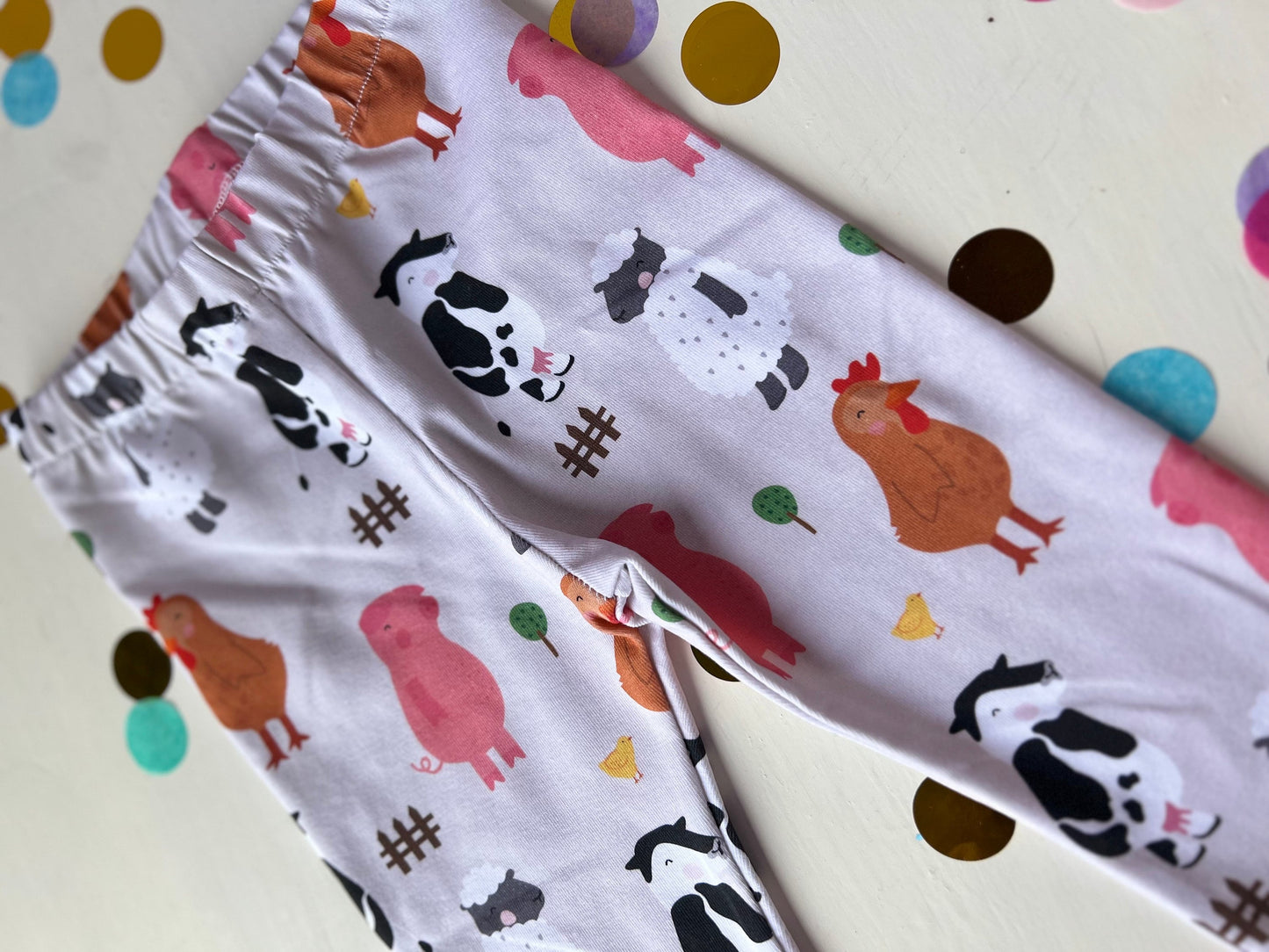 Ready to go-Printed leggins for toddlers- ani-bendod