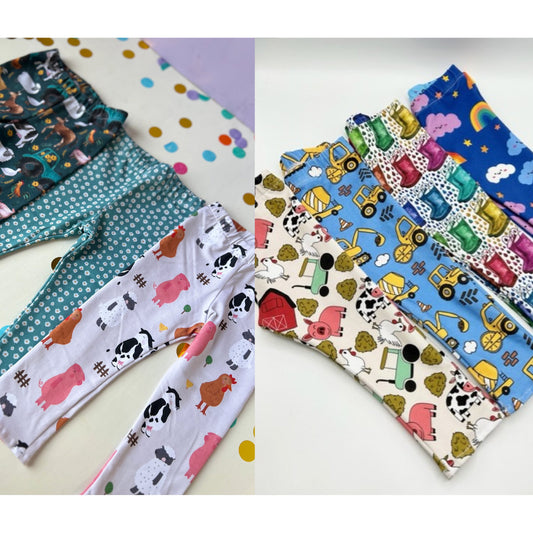 Ready to go-Printed leggins for toddlers- ani-bendod