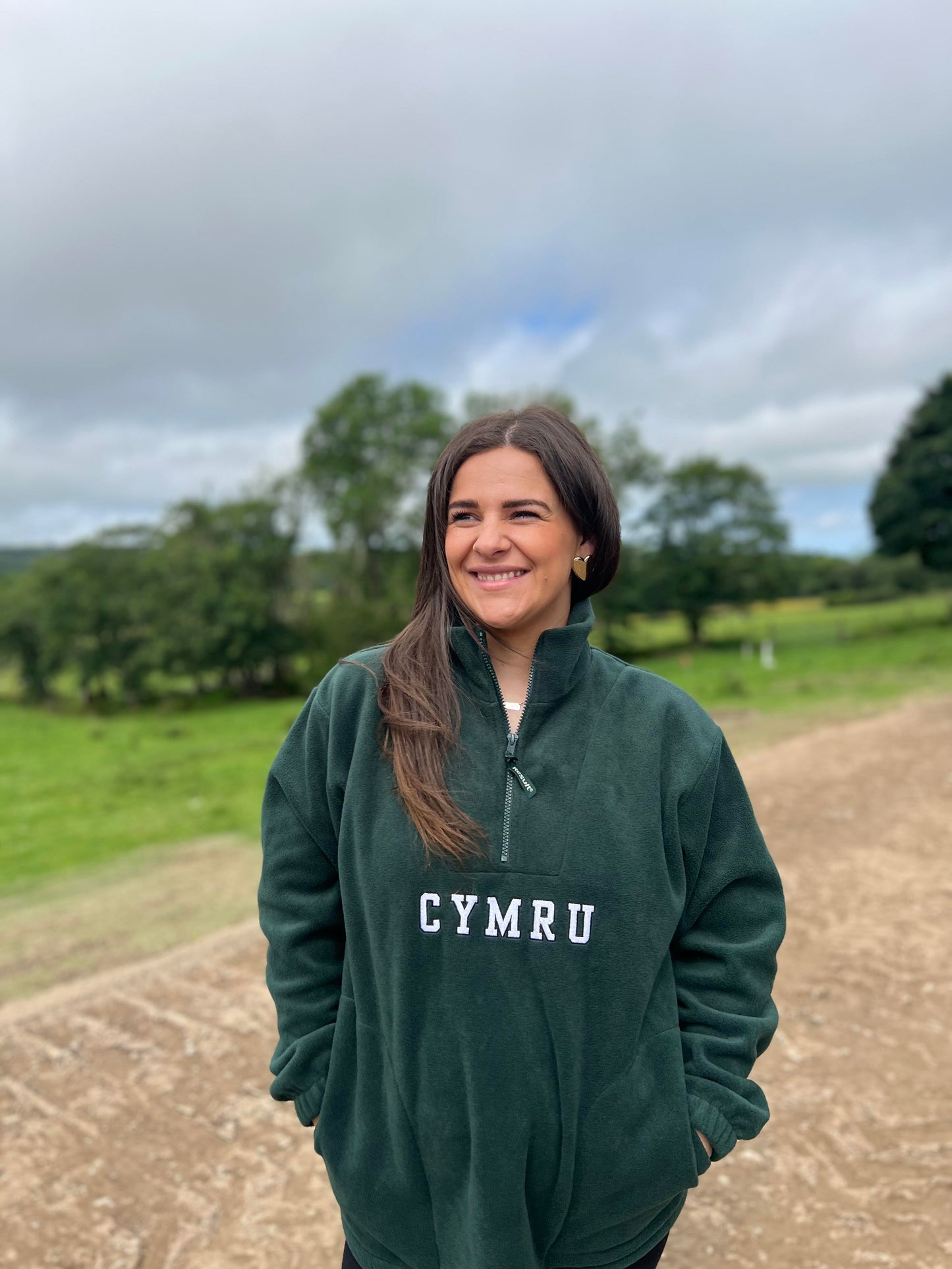1/4 Zip Fleece Cymru