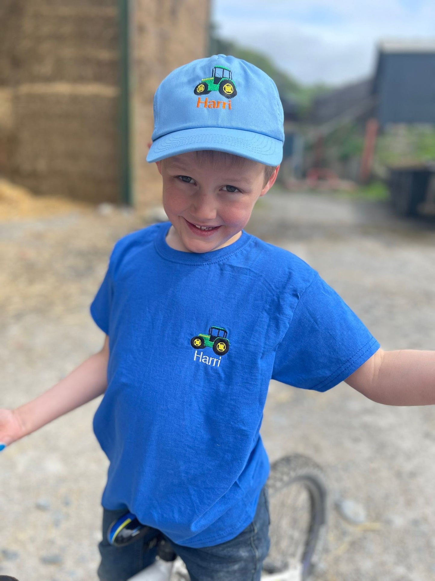 PLANT/KIDS-Cap wedi personoli/Personalised Baseball cap- ani-bendod