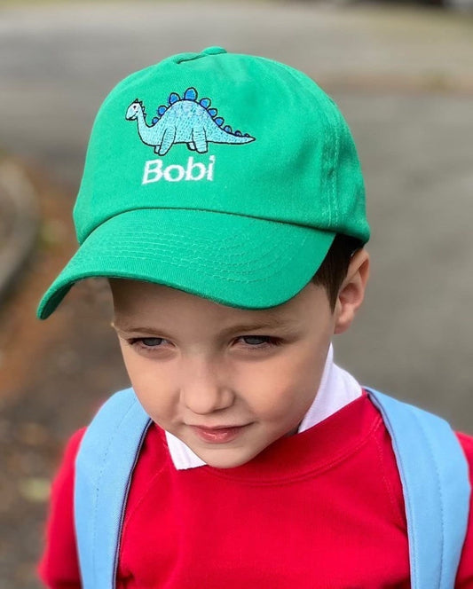 PLANT/KIDS-Cap wedi personoli/Personalised Baseball cap- ani-bendod