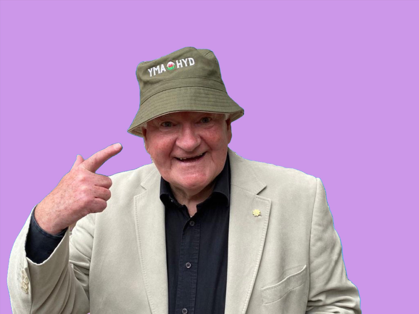 Hetiau Bwced- yma o hyd- Bucket hats ani-bendod
