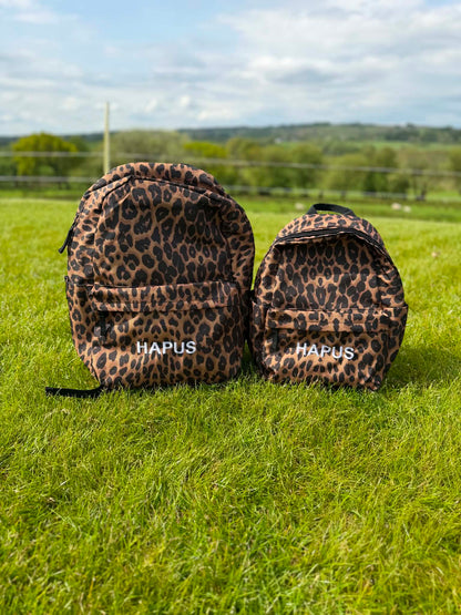 Bag llewpart mawr a bach | Leopard bag small and large