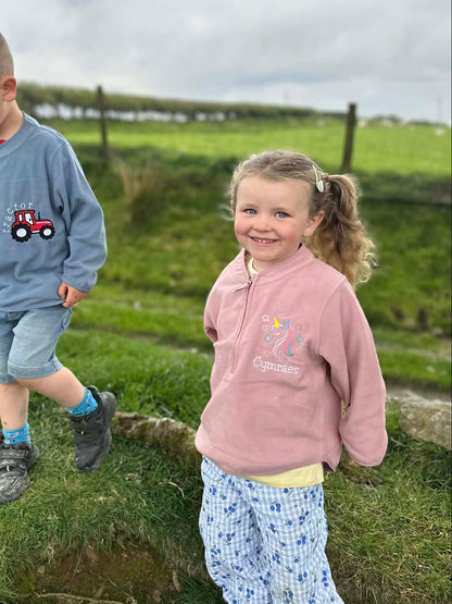 Fflis ysgafn plant | Kids microfleece