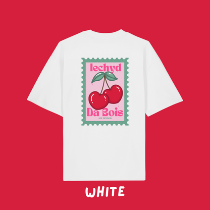 Crys T Ceirios Iechyd Da | Iechyd Da Cherry Oversized T-shirt