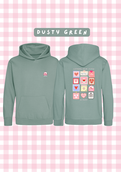 Hwdi Llythyron Cariad | Loveletters Hoody