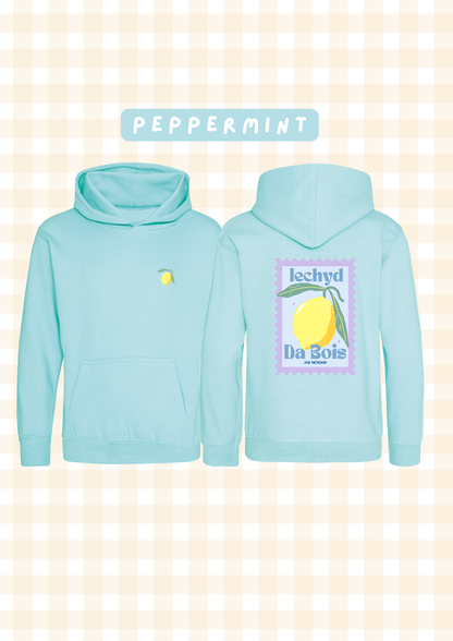 Hwdi Iechyd Da Lemwn | Iechyd Da Lemon Hoody