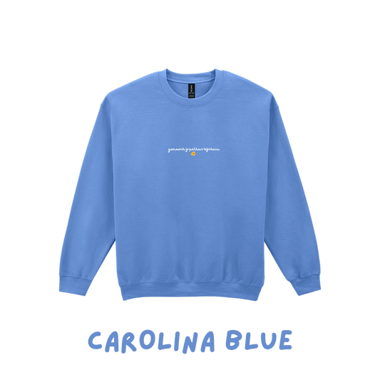 Siwmper Gwnewch y Pethau Bychain |  sweatshirt