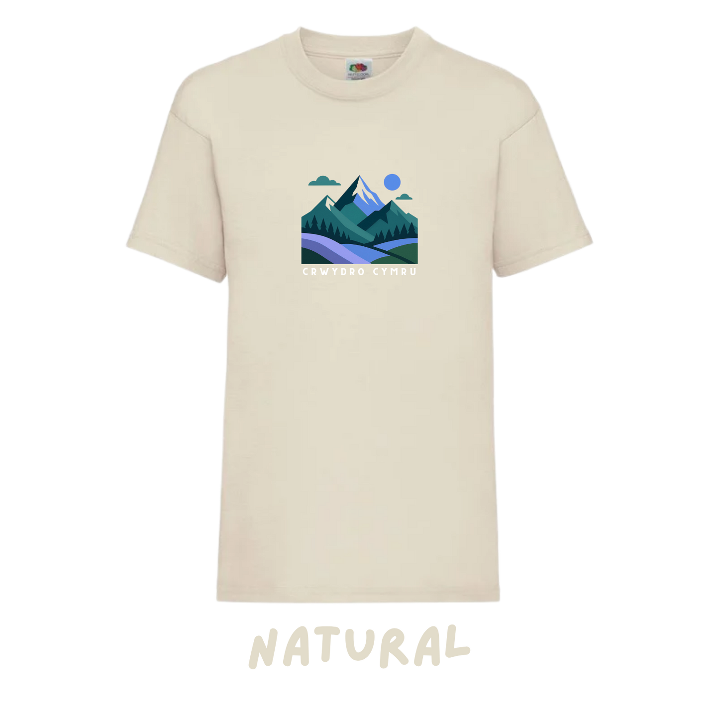 Crys t Crwydro Cymru plant ac oedolion | Adult and kids tee