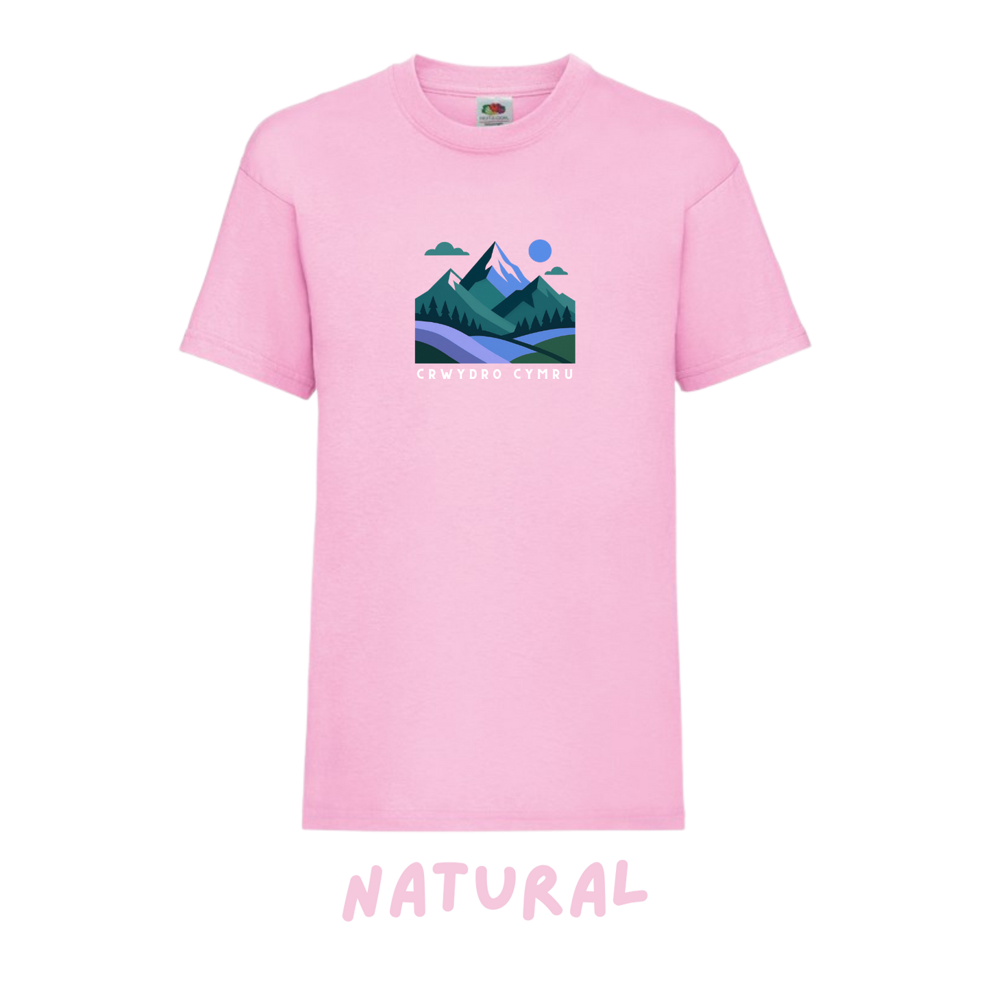 Crys t Crwydro Cymru plant ac oedolion | Adult and kids tee