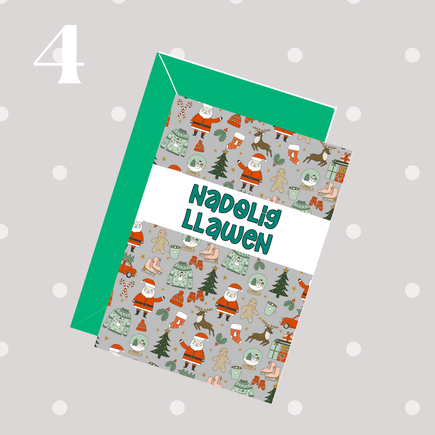Cardiau Nadolig ani-bendod Christmas Cards
