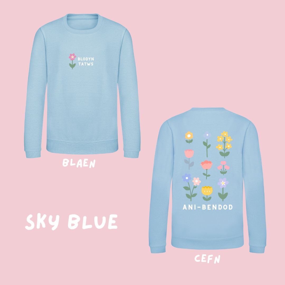 Siwmper Blodyn Tatws Plant | Kids Blodyn Tatws Sweatshirt