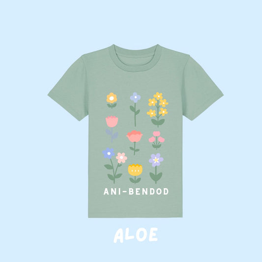 Crys T Blodau'r Ardd Plant | Kids Blodau'r Ardd T-Shirt