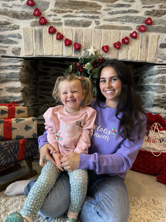 Siwmperi Nadolig WREATH Sparkly 2025 - Christmas jumpers