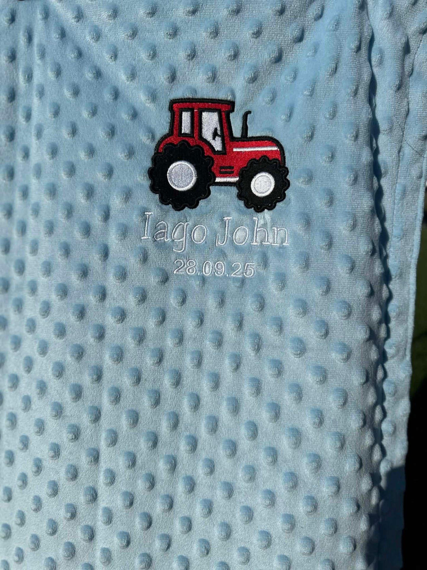 Blancedi babanod wedi personoli | Personalised baby blankets