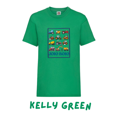 Crys t ‘Joio Boio' tractorau | Tractors 'joio boio' tee