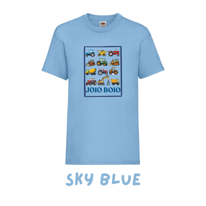Crys t ‘Joio Boio' tractorau | Tractors 'joio boio' tee