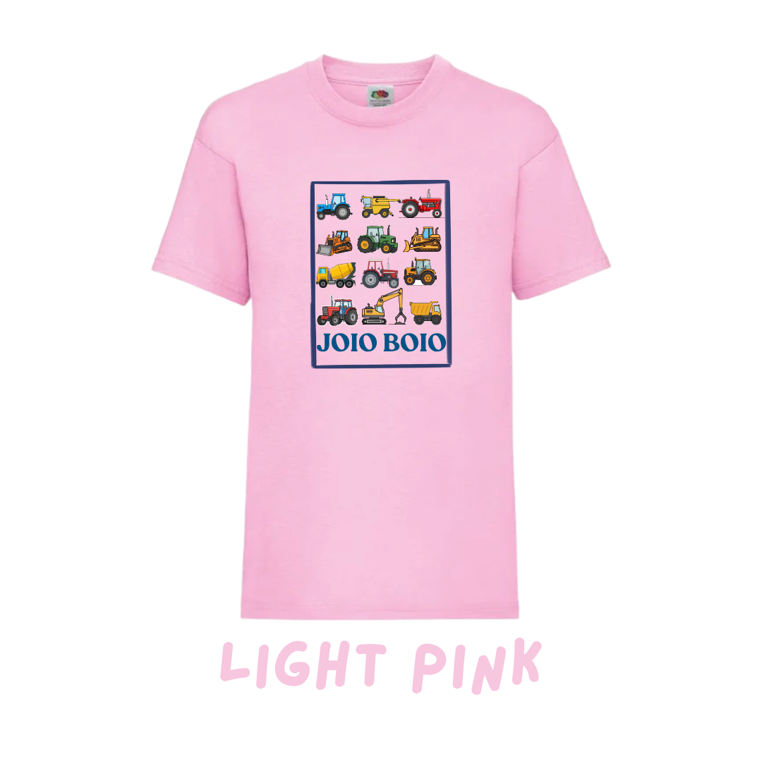 Crys t ‘Joio Boio' tractorau | Tractors 'joio boio' tee