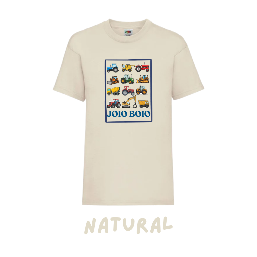 Crys t ‘Joio Boio' tractorau | Tractors 'joio boio' tee