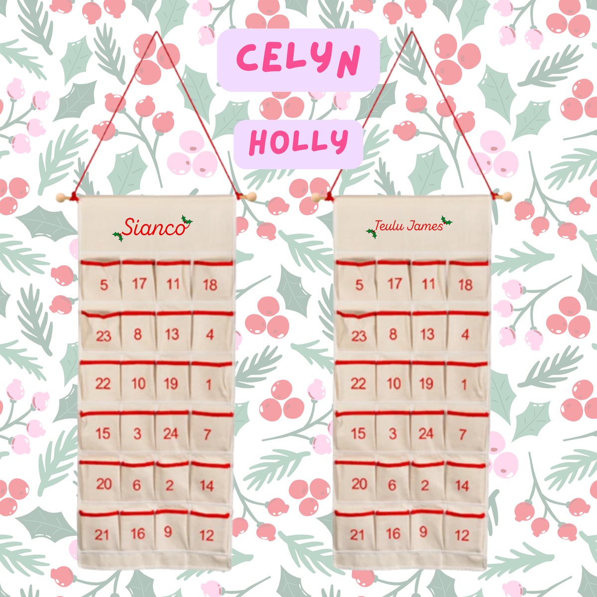 Calendr Adfent | Advent Calendar