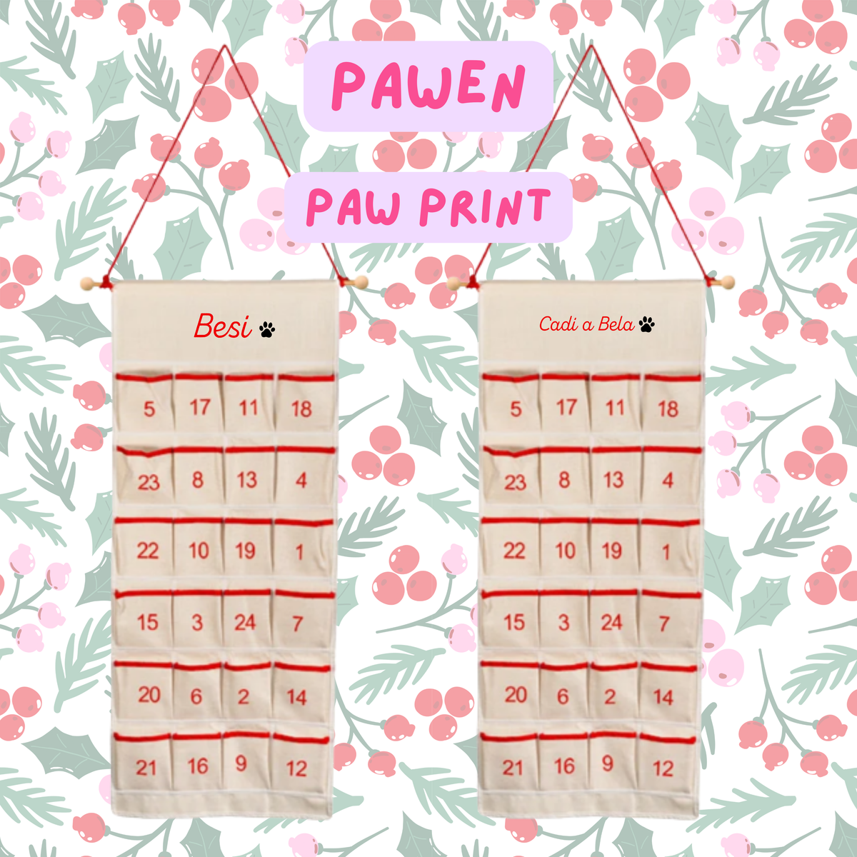 Calendr Adfent | Advent Calendar