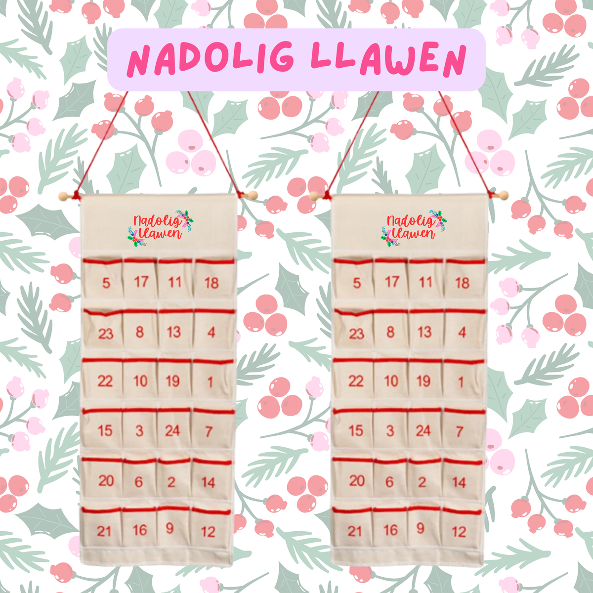 Calendr Adfent | Advent Calendar