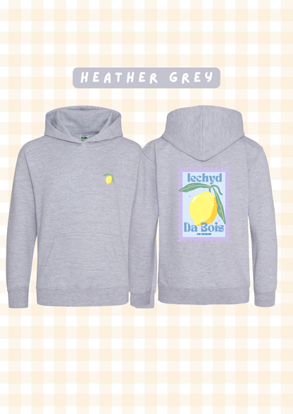 Hwdi Iechyd Da Lemwn | Iechyd Da Lemon Hoody