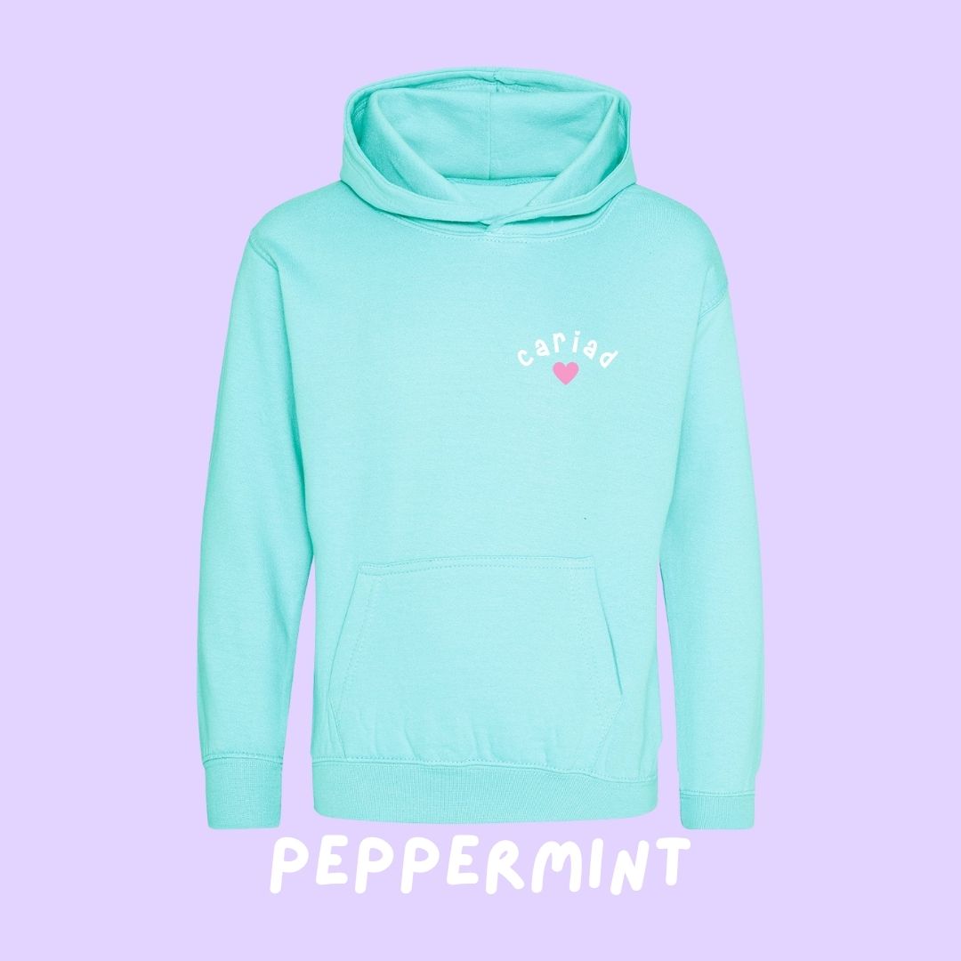 Hwdi Cariad a Chalon Plant | Kids Cariad a Chalon Hoodie