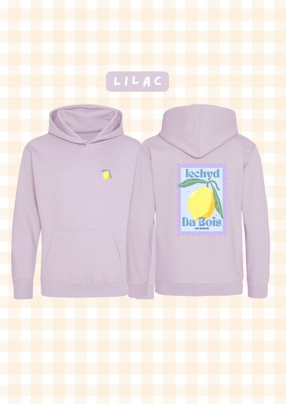 Hwdi Iechyd Da Lemwn | Iechyd Da Lemon Hoody