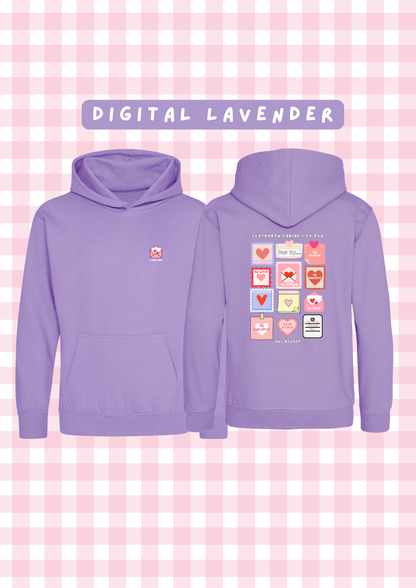 Hwdi Llythyron Cariad | Loveletters Hoody
