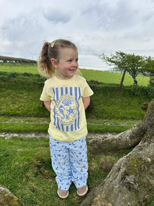 Crys t 'Mi gwrddais i a merch fach ddel' plant ac oedolion | Kids and adult tee