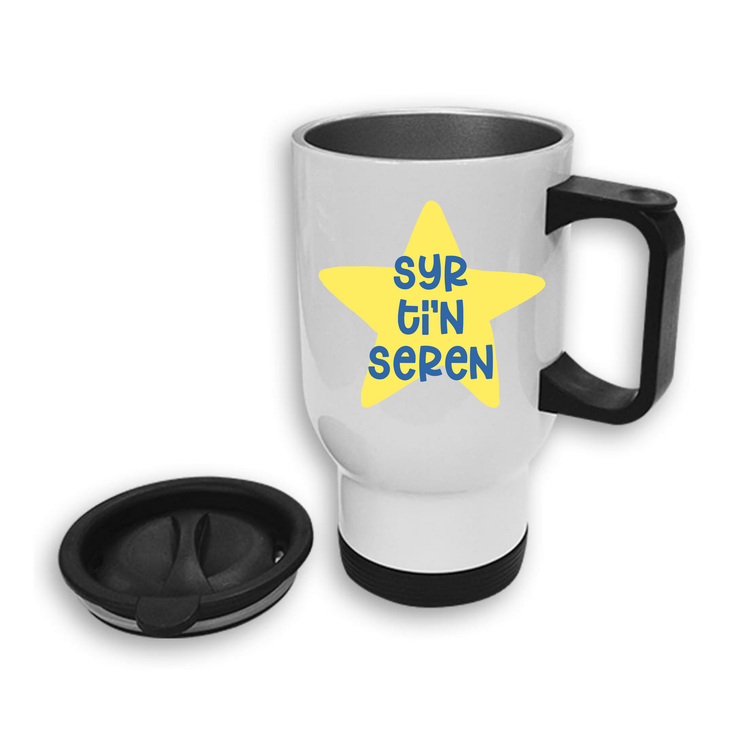 Mygs Teithio Diwedd Tymor Athro/Athrawon - End of Term Travel Mugs Teacher Gift